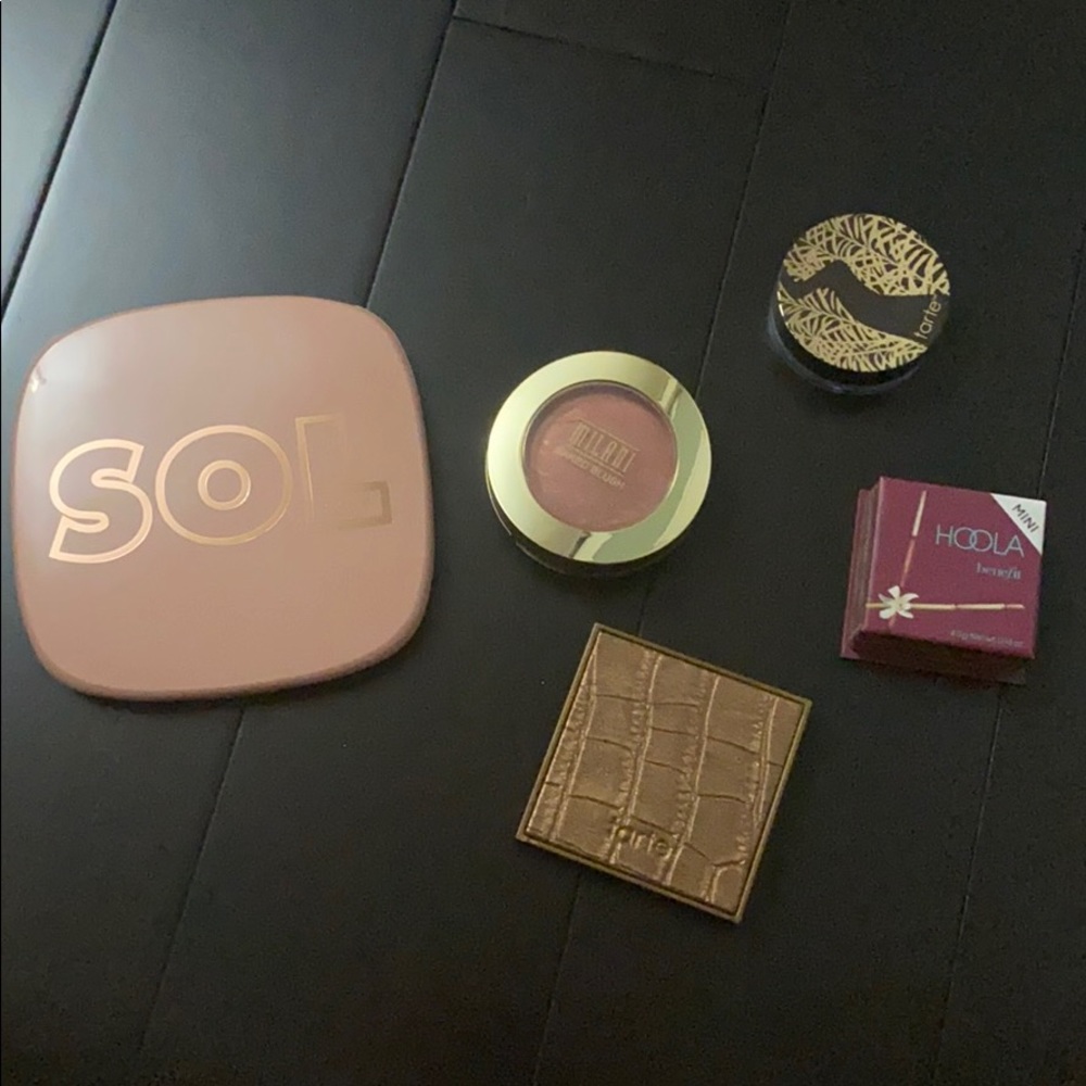 Blush, highlight and bronzer bundle